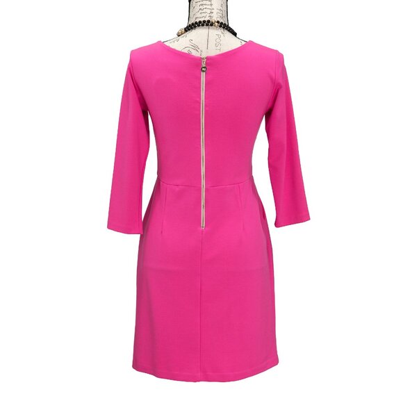 277-Amanda Uprichard Pink Mini Dress - Picture 5 of 6